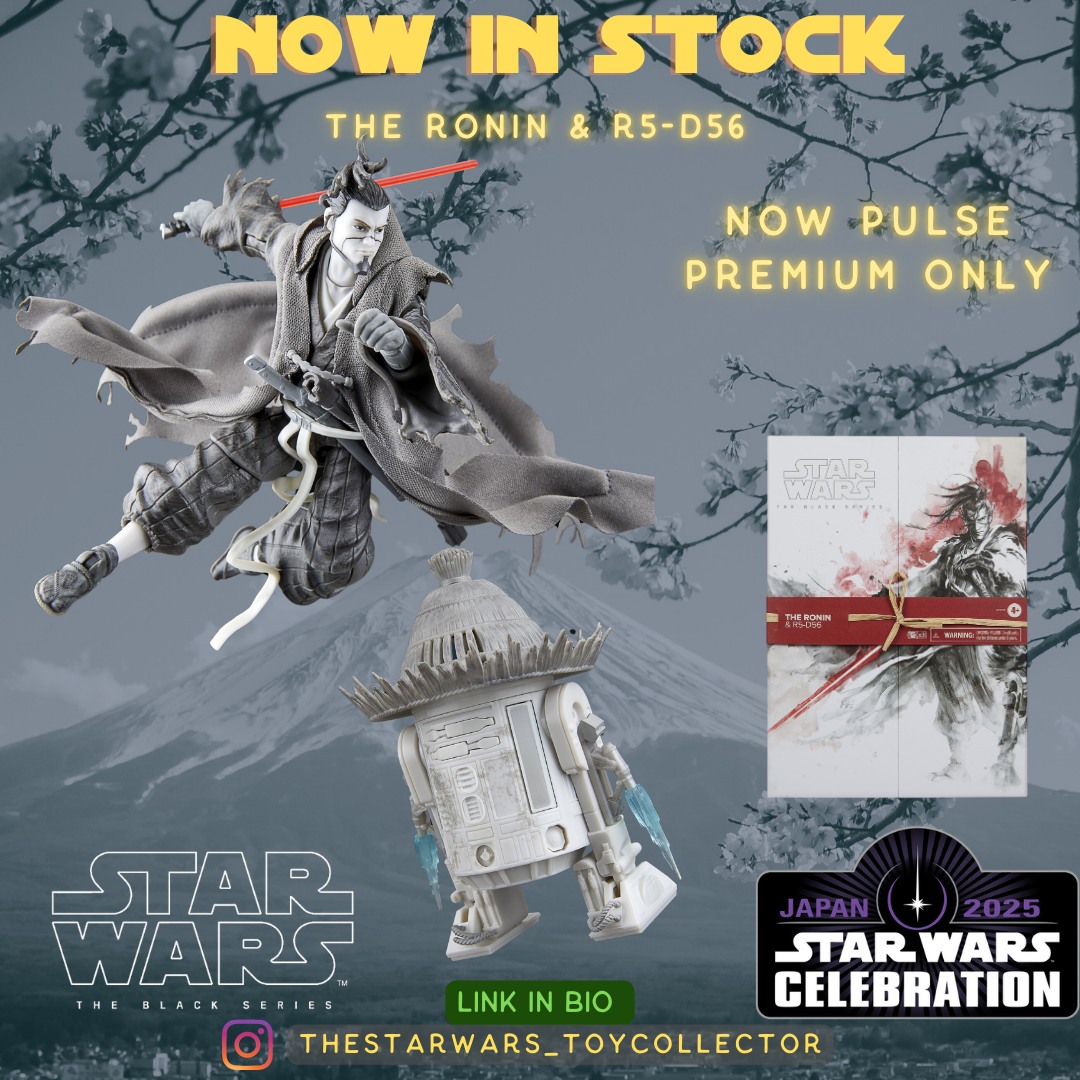 The Star - The Ronin and R5-D56 set is back in stock! Hurry as it will ...