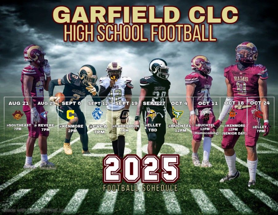 Garfield Golden Rams Football