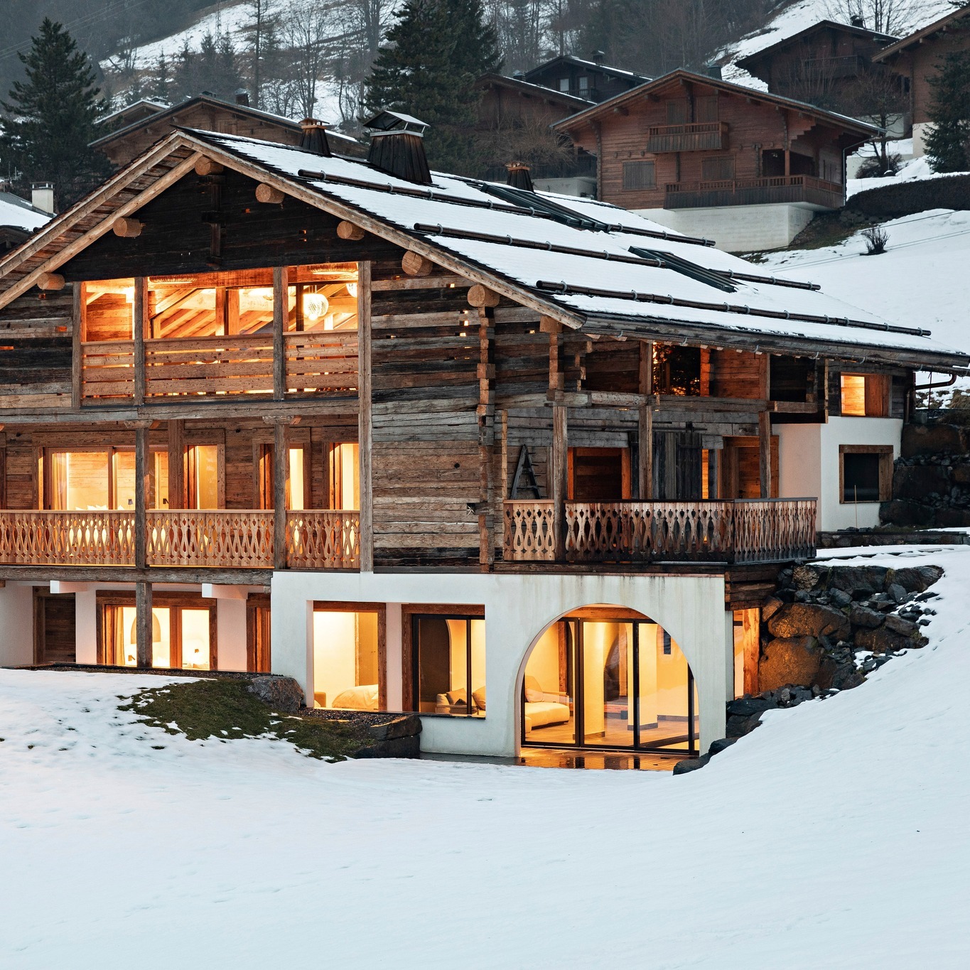 Art - À la Clusaz, architecture au sommet 🏔️ Le duo d’architectes de l ...