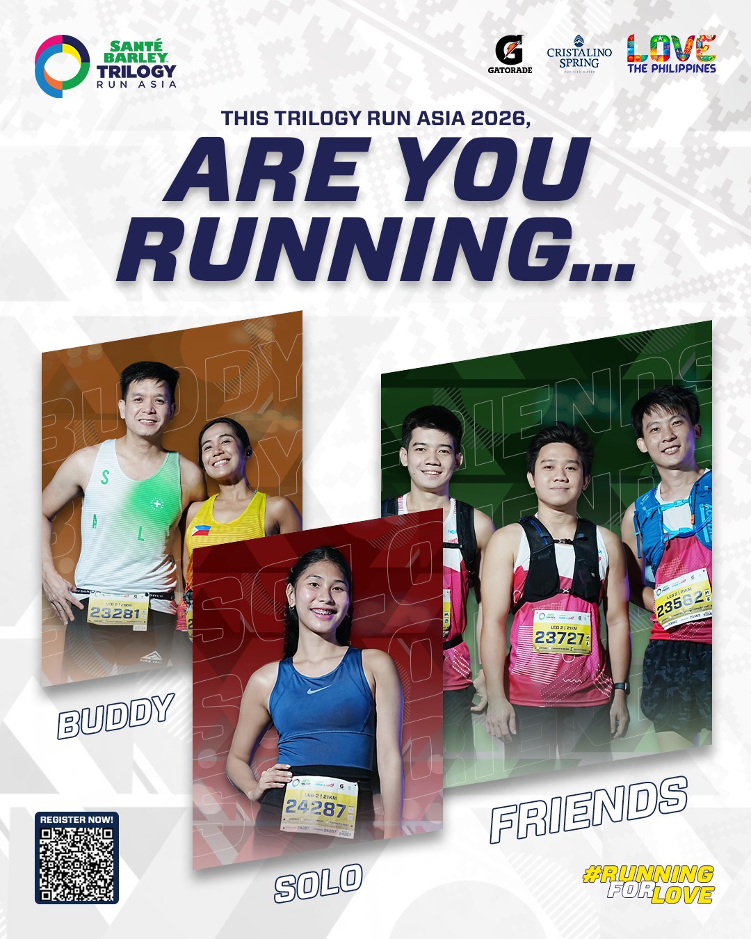 Sante - Are you running solo, with a buddy, or with friends? 🏃🏃‍♀️ No ...