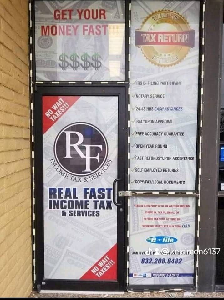 Real Fast Income Tax & Services | Houston TX