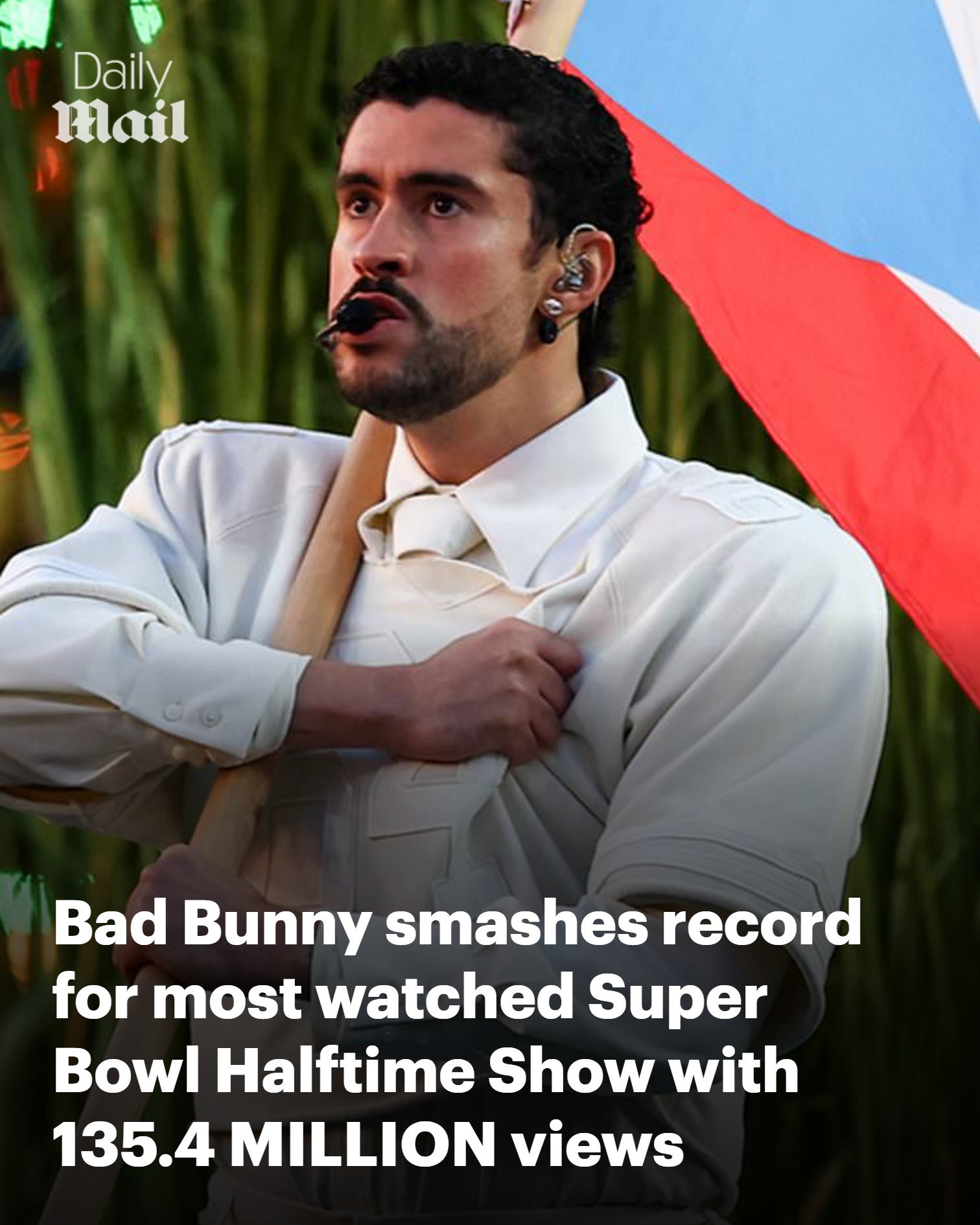 Daily - Bad Bunny has made history 🎤🔥 | Facebook