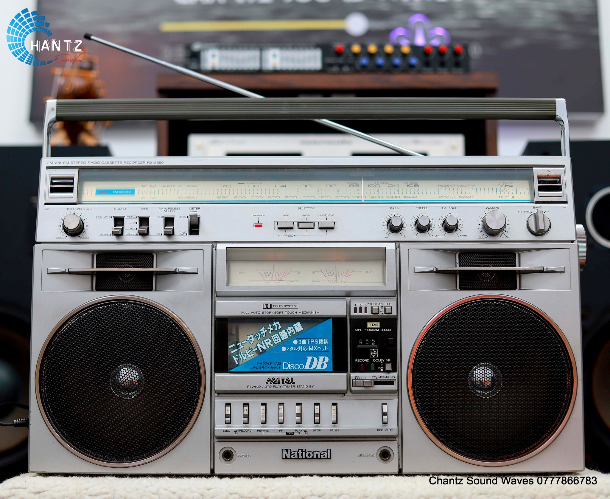 National Technics RX-5650 stereo boom box for sale