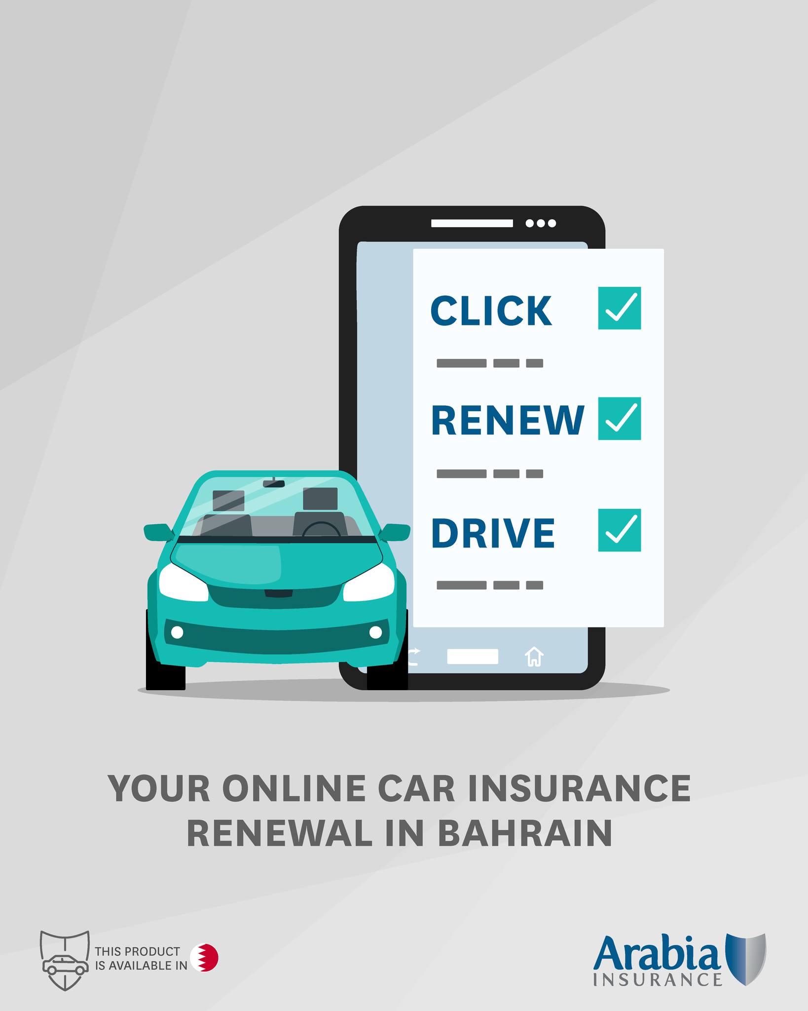 Arabia - Renew your car insurance online in Bahrain! Simple, fast, and ...