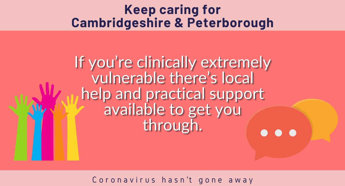 East - If you're clinically extremely vulnerable, the East ...