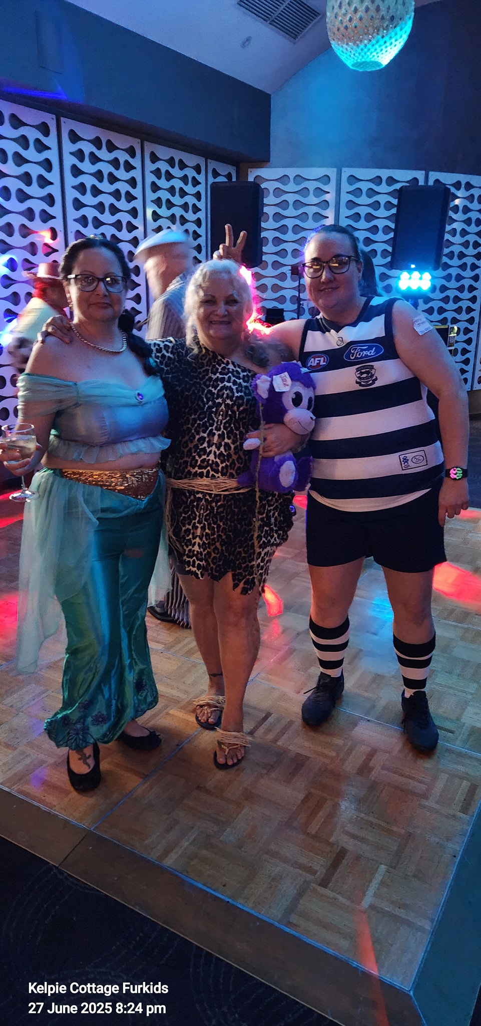 fancy dress for 60th birthday Long time girlfriends in Melbourne last night... Danced all night, drank too much wine, heaps of laughs and fun, got home 2.30am...wide awake ears ringing till 5am with pilling and deformation It Web Collection: Cocktail Party Long One Shoulder A-line Color:Forrest Green