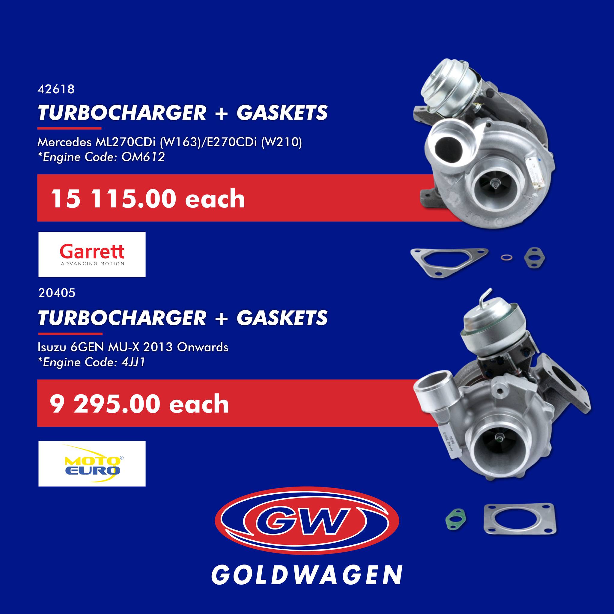 Direct Replacement Turbocharger 2.0T For VW Beetle 2012-2013 & Audi A3 2008-2013