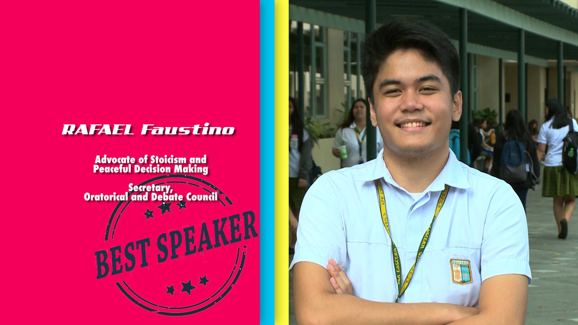 Iskoolmates - Congratulations Rafael Faustino ang ating...