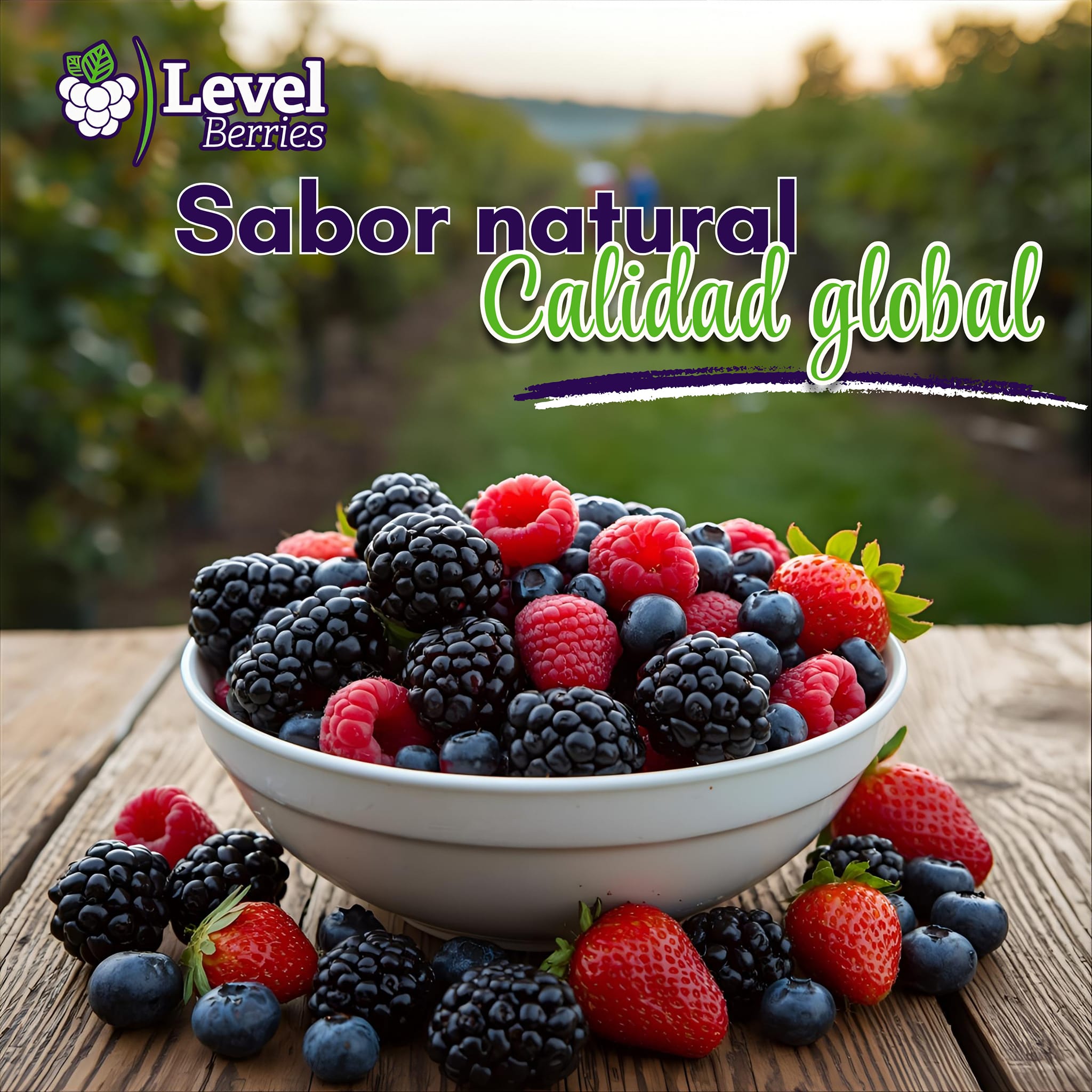 Level-Berries - 🍇🍓🫐 | Cada paso en el proceso de producción, empaque y ...