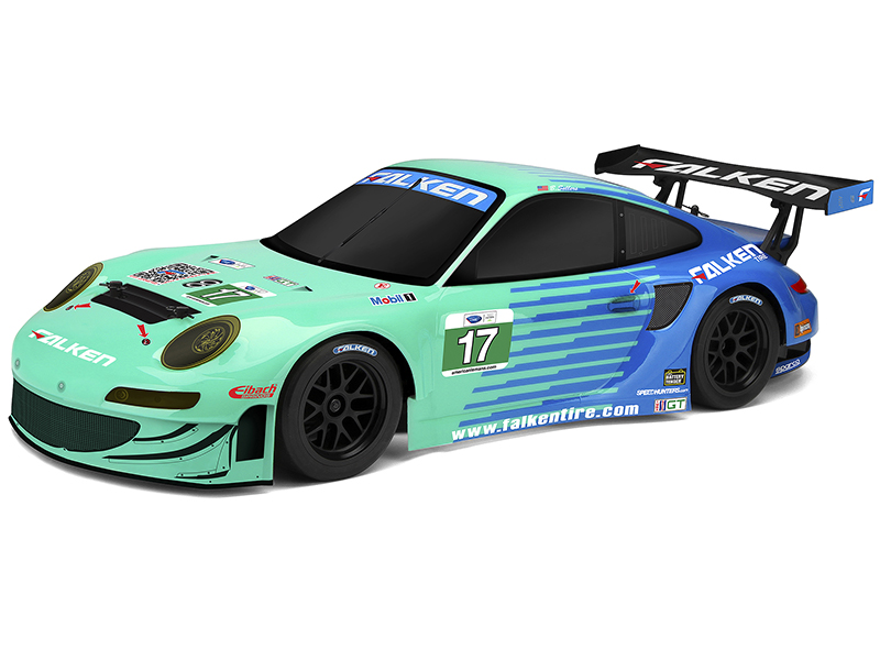 First Look 👀] Porsche 911 GT3R FALKEN with the Racing Pit Garage