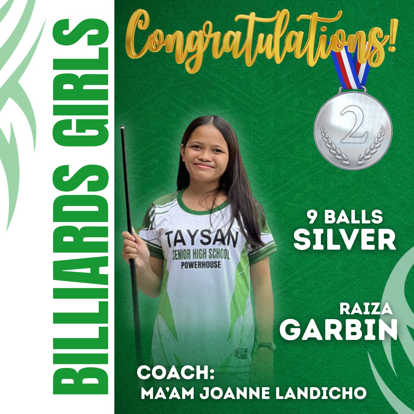 Another pride of Taysan... - DepEd Tayo Taysan SHS - Batangas | Facebook