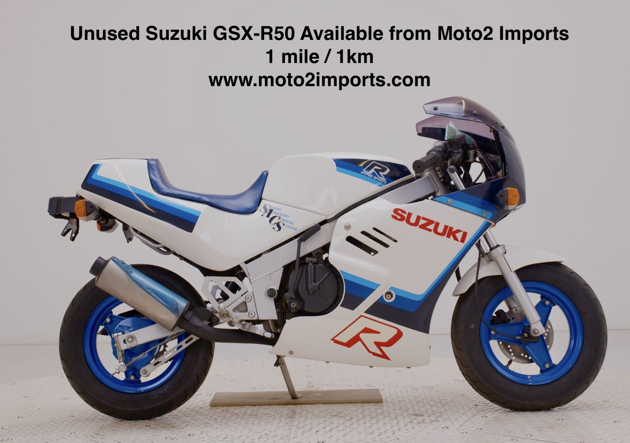 🔥 UNUSED Suzuki GSX-R50 — Factory Mini Gixxer 🔥 DM us for full