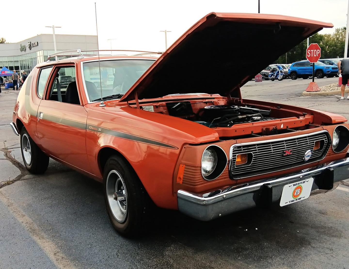 Kevin L. Emmitt Saw this '74 Gremlin X at a car show in Toledo, Ohio.