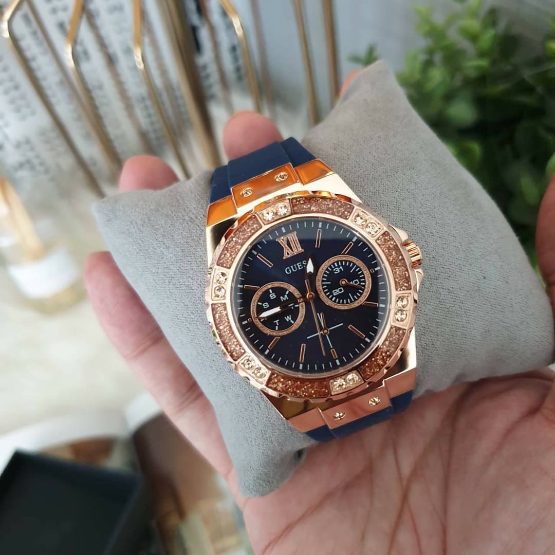 นาฬิกา Guess ⌚ Guess หน้าปัดโรสโกล 39... - Beauty kully shop