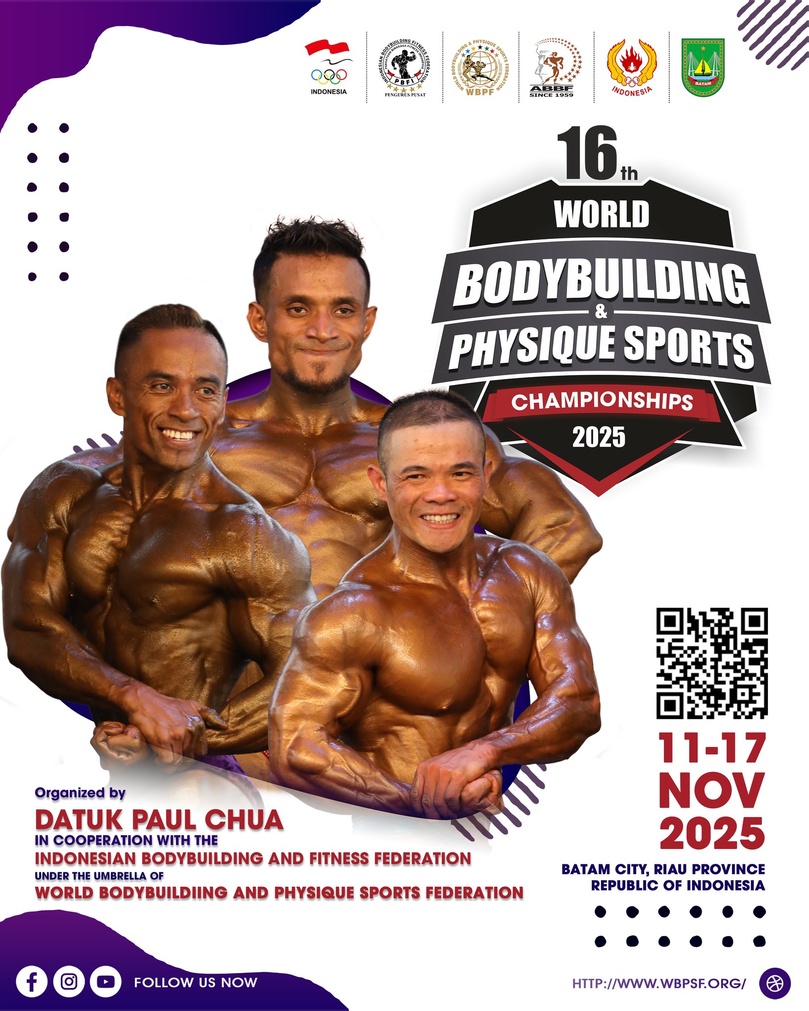 WBPF_Championship - 🔥💪 Get Ready! 💪🔥 The 16th World Bodybuilding ...