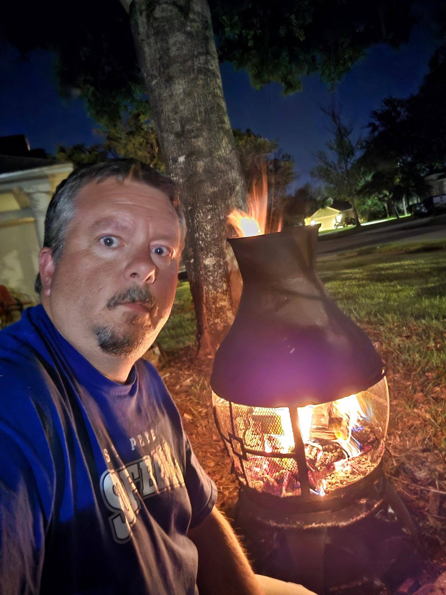 Loving this firepit weather tonight... - Mike's Weather Page | Facebook