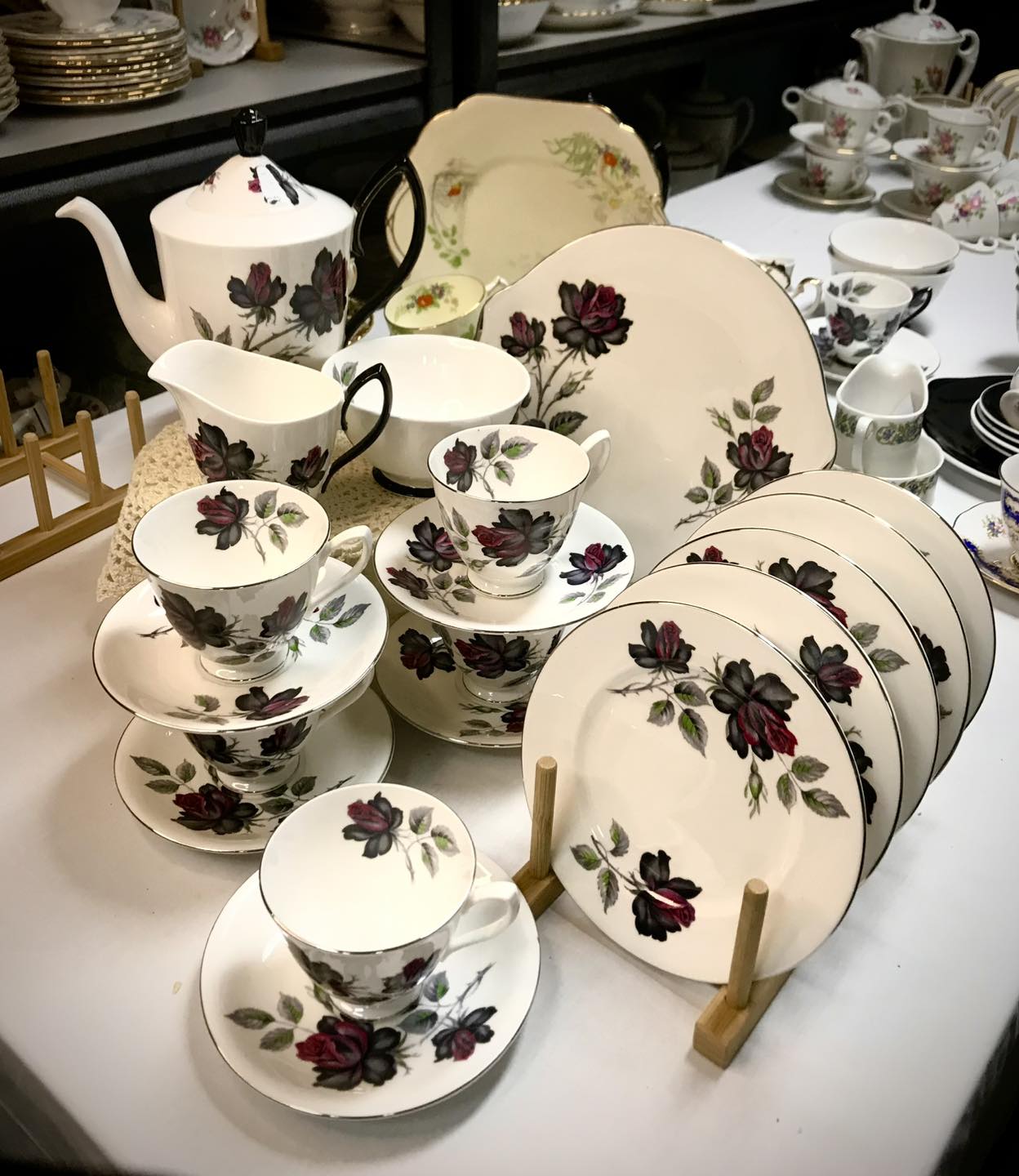 ?SOLD? Royal Albert Masquerade Tea Set