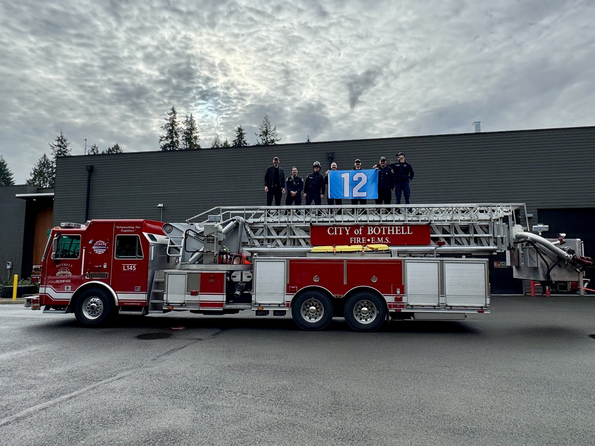 SEA…HAWKS! 💙💚 It's Super Bowl... - Bothell Fire Department | Facebook