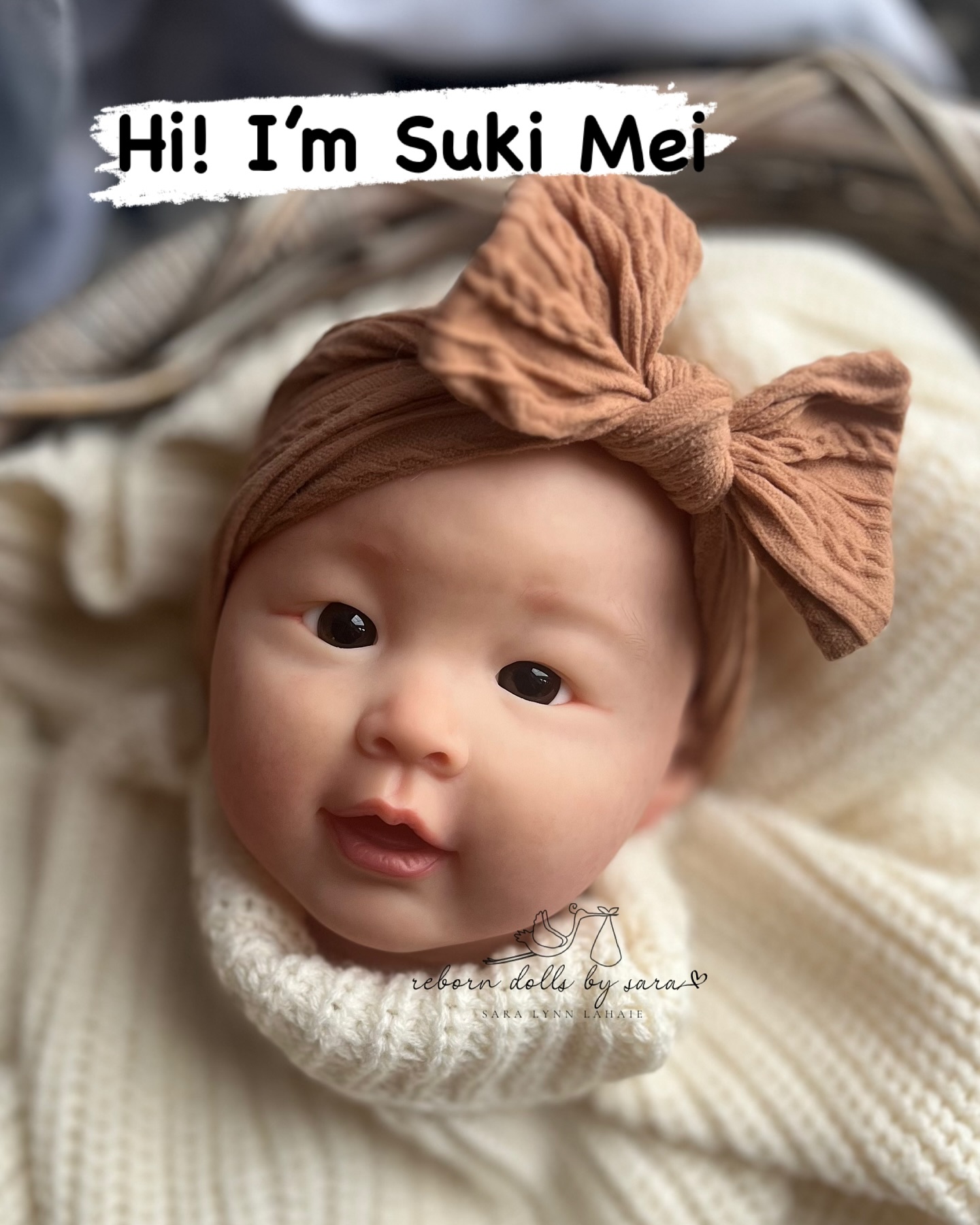 Adorable Baby Mei Lien reborned by Ekaterina Kikot. Here are lots