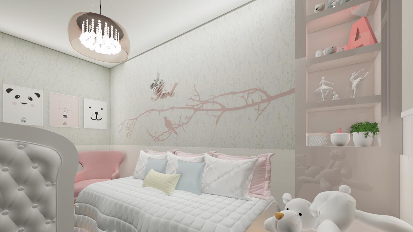 TB Arquitetura - Projeto feito com muito carinho para uma princesinha 💗 ...