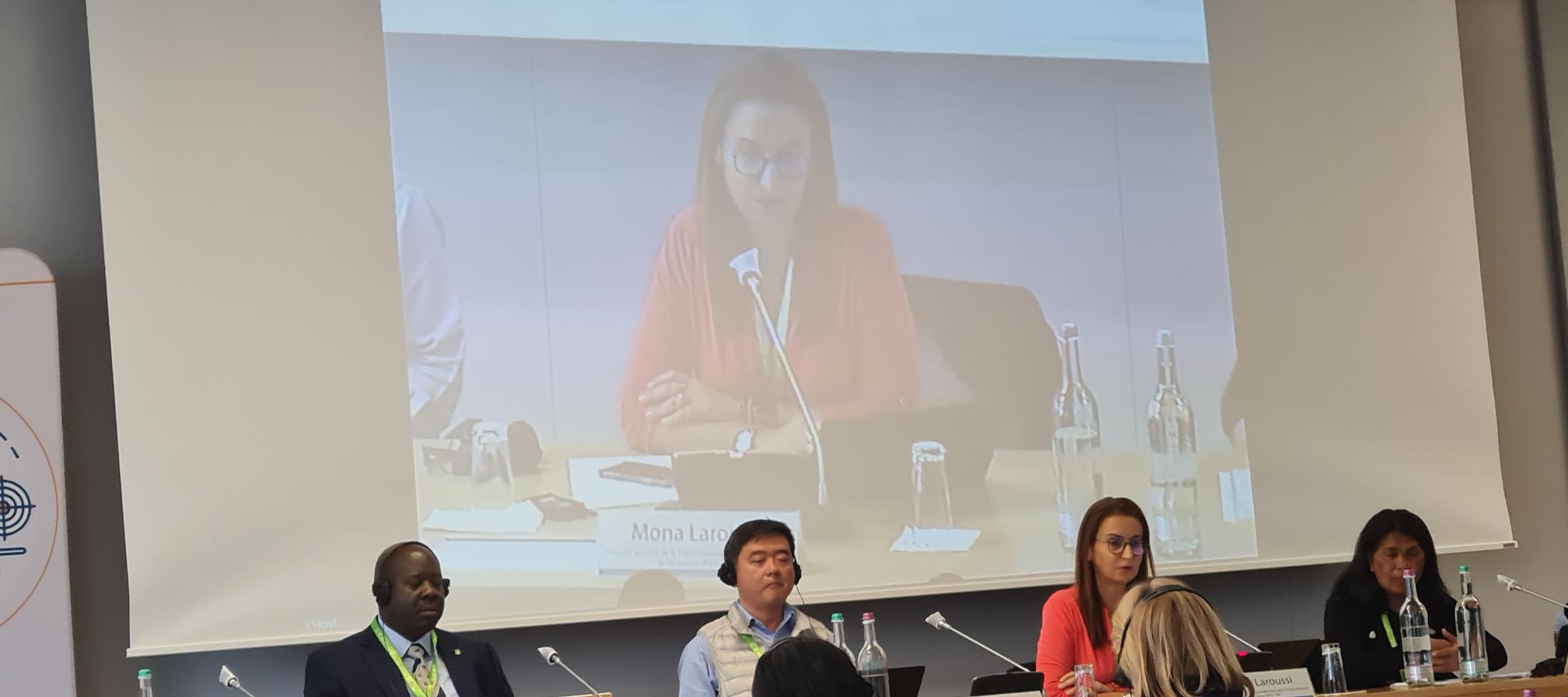 Mona LAROUSSI, Directrice de l'IFEF, et Lena WATT, Spécialiste du ...