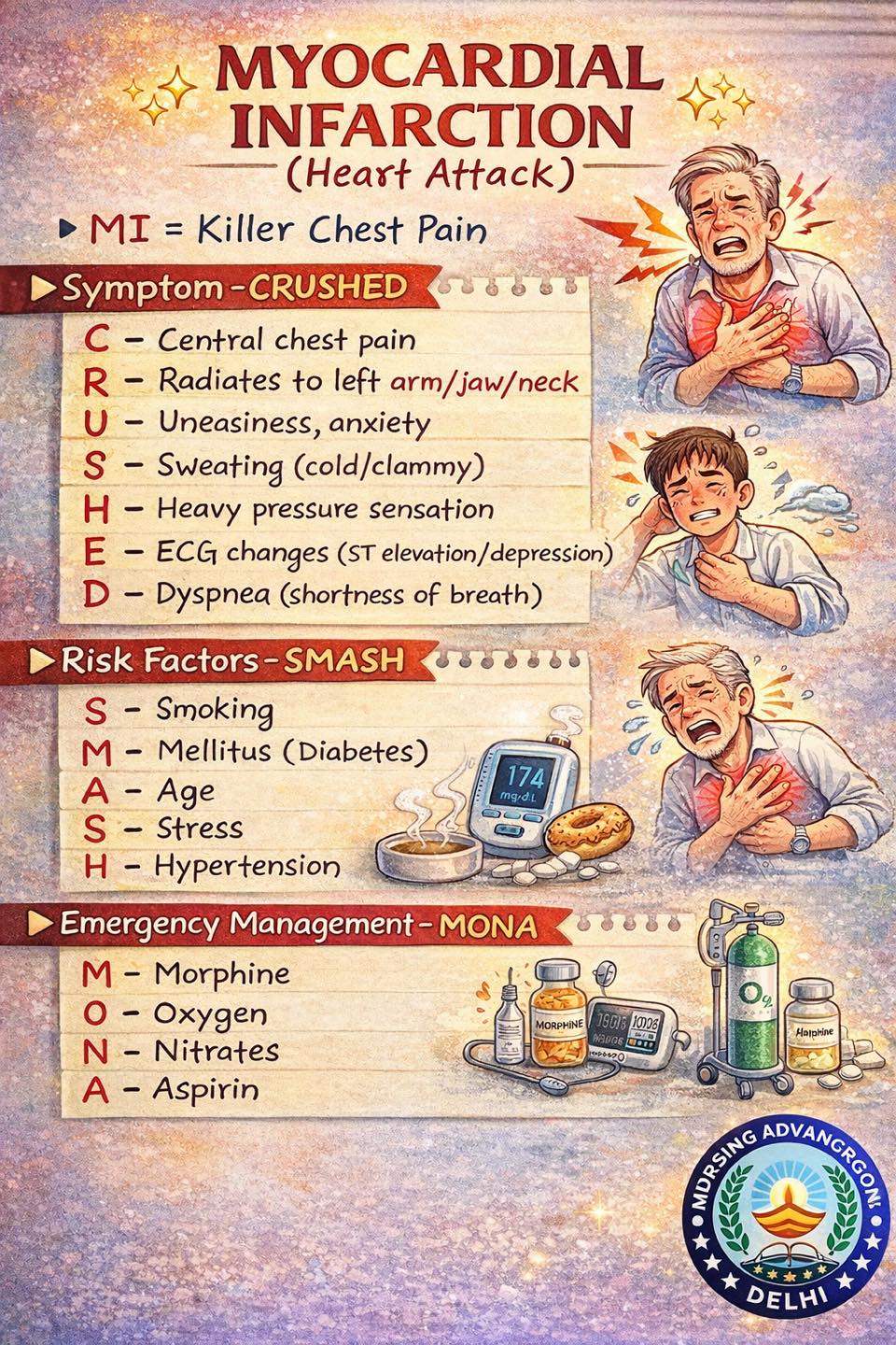Myocardial... - Nursing Advance - The Rising Nursing Point | Facebook