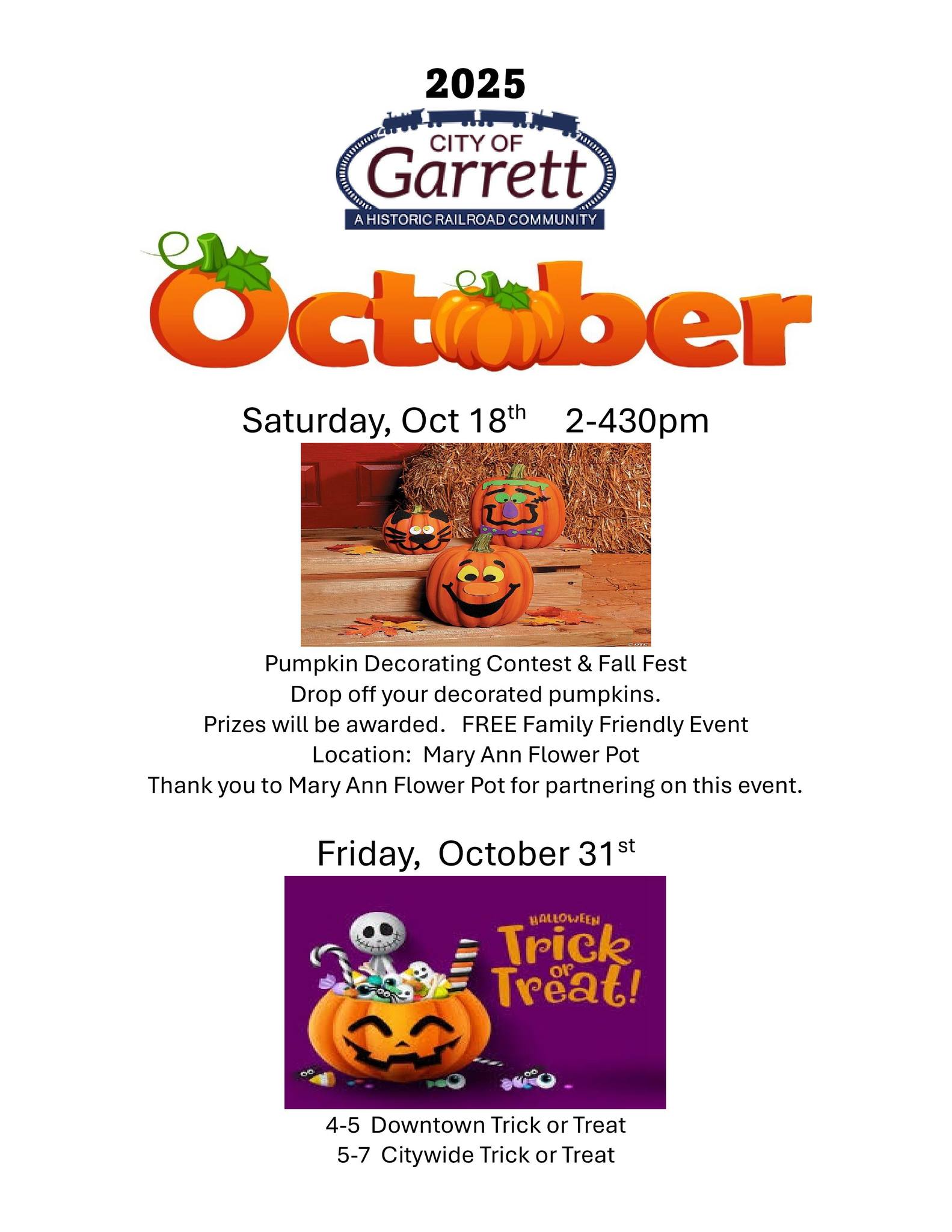 Here is some info about some... - City of Garrett, Indiana | Facebook
