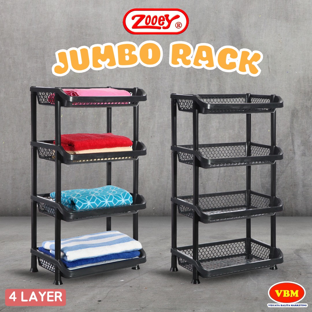Vizcaya - Time to organize with the Zooey Jumbo Rack 4 Layer—your ...
