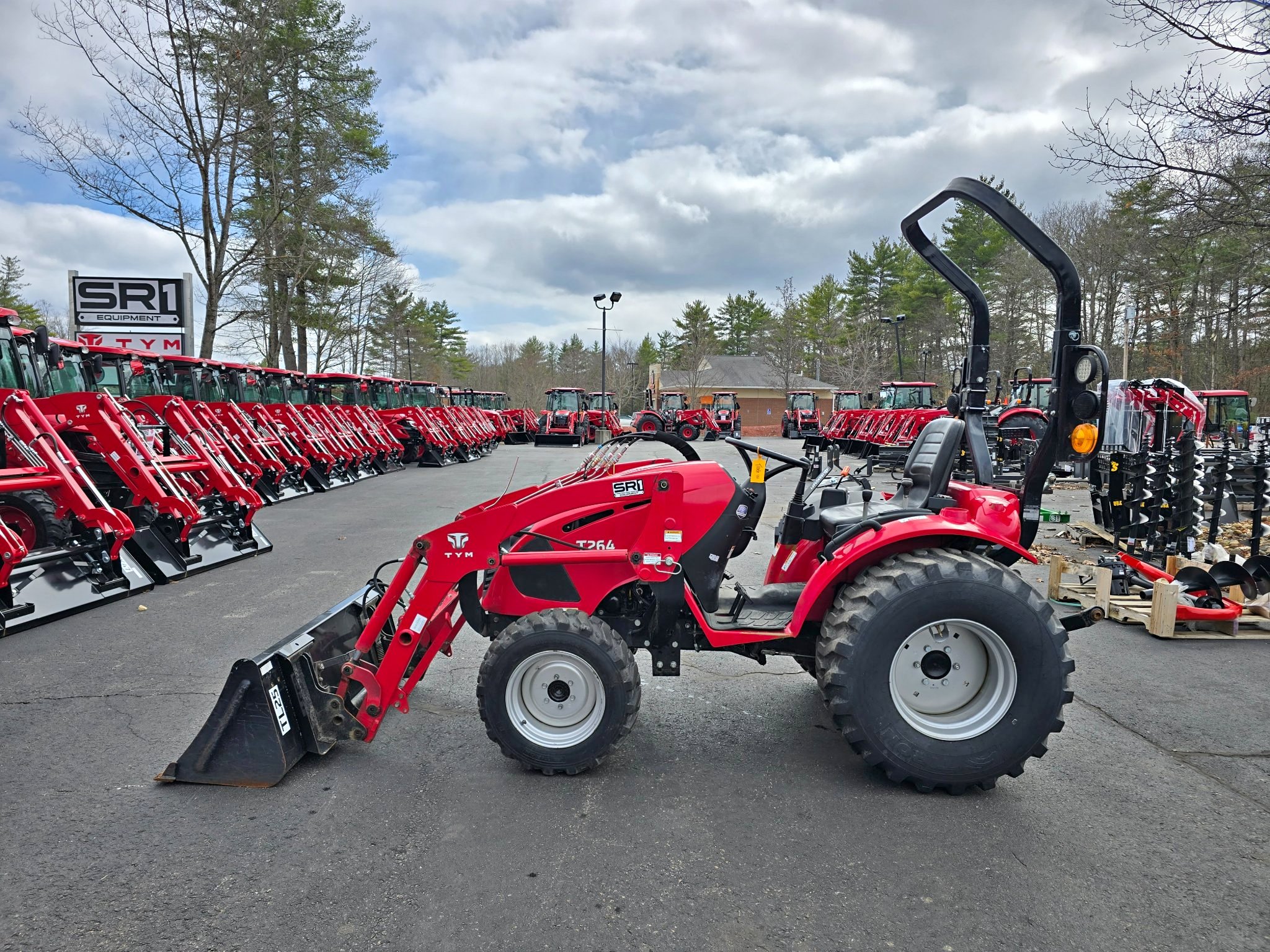 2023 TYM T264 4x4 Hydrostatic Tractor with Loader and 24.1 HP ...