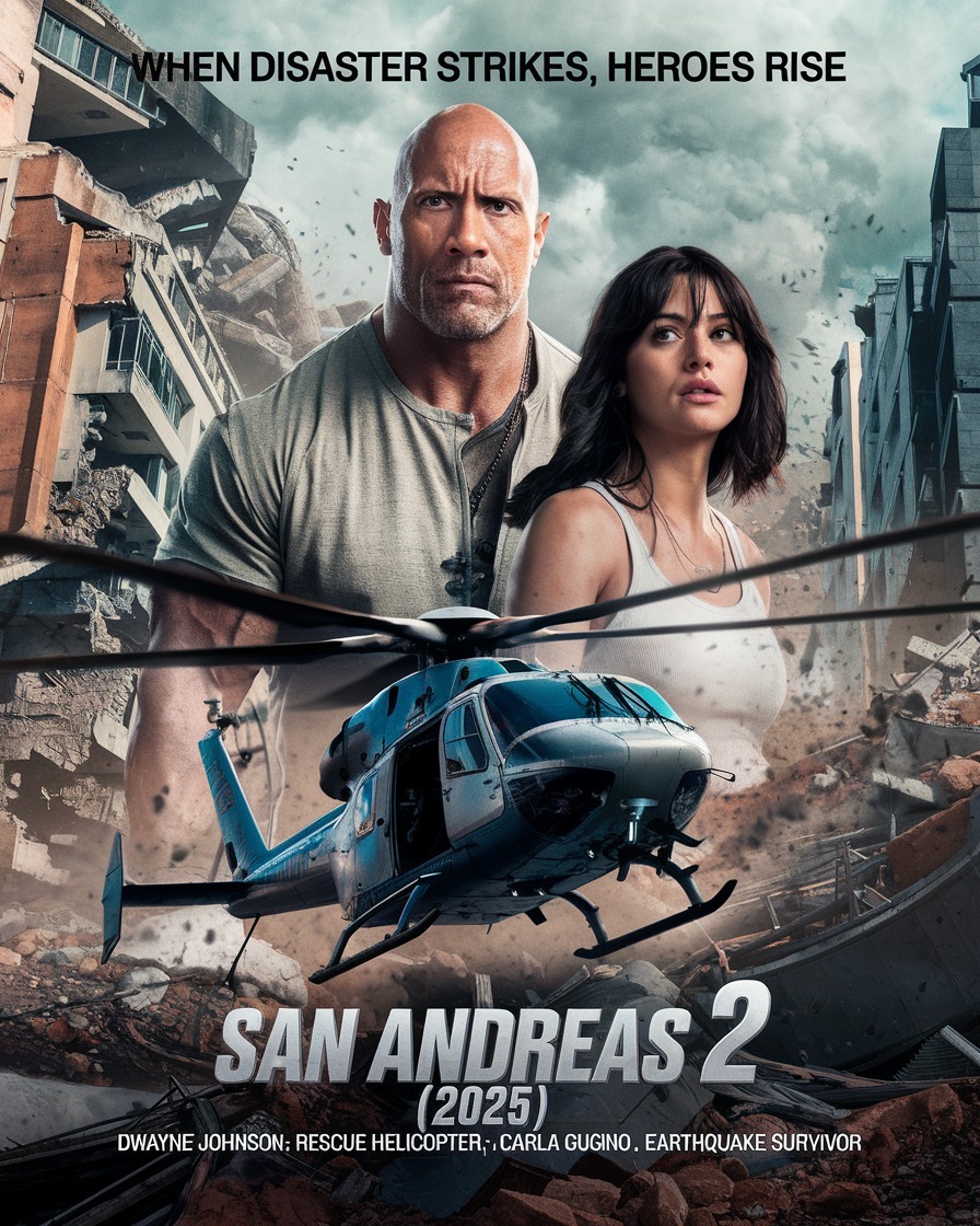 Talkboy - 🎬 San Andreas 2 (2025) – Dwayne Johnson Just when California ...