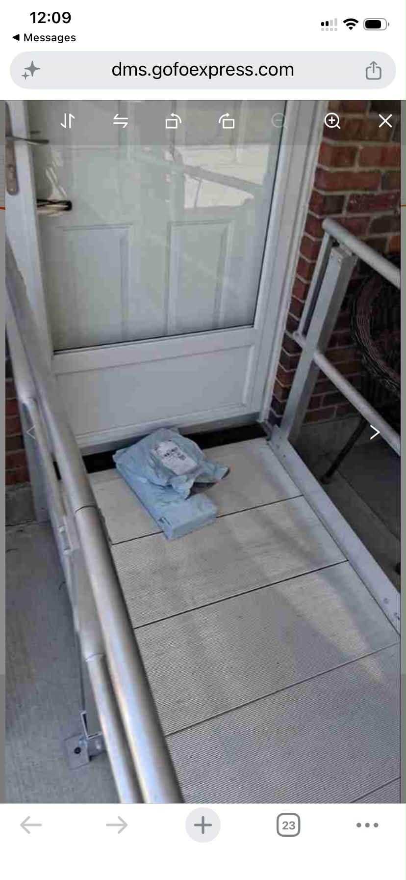 Lost package on Berkshire in Milford, OH - returned home