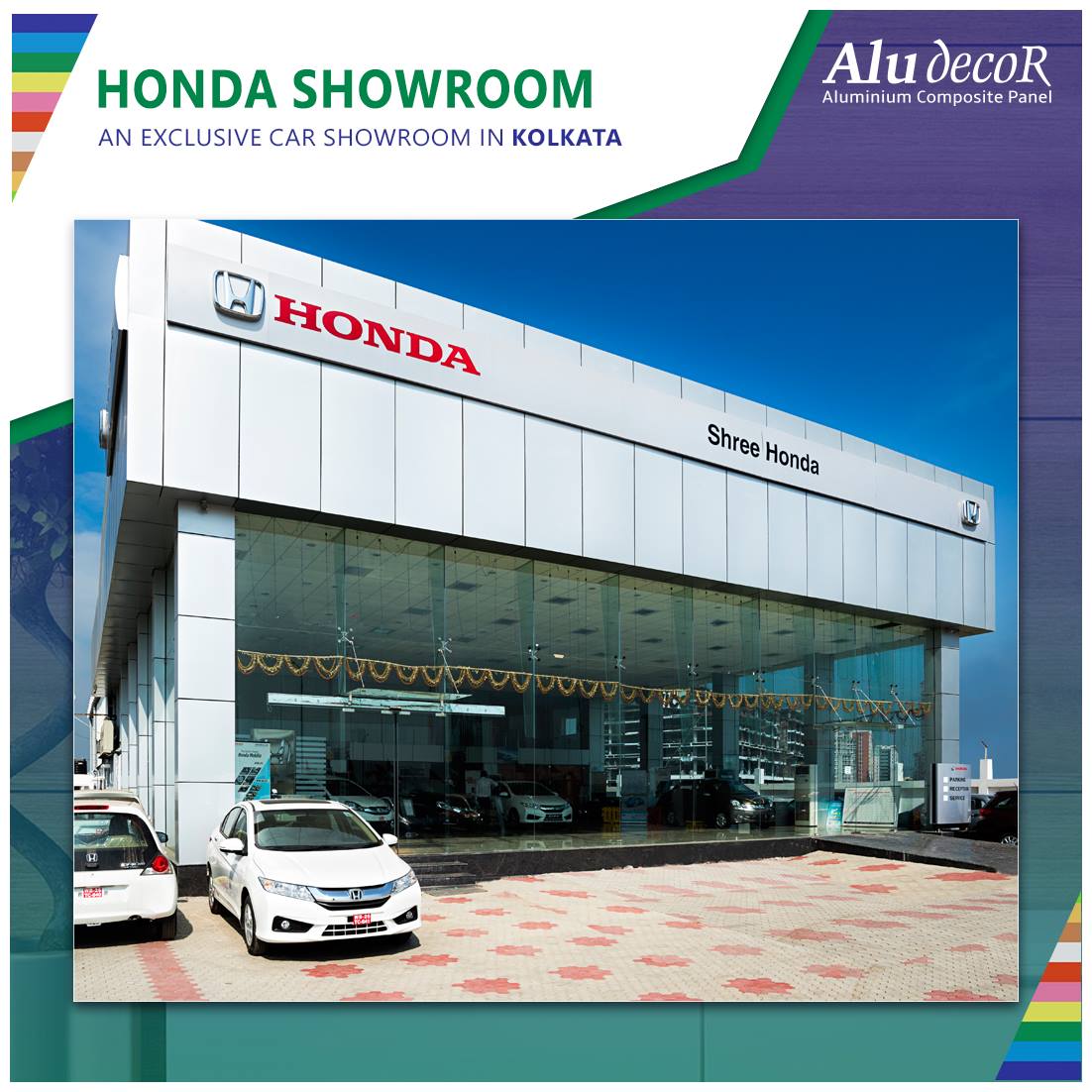 aludecor-we-gave-honda-kolkata-showroom-an-impressive