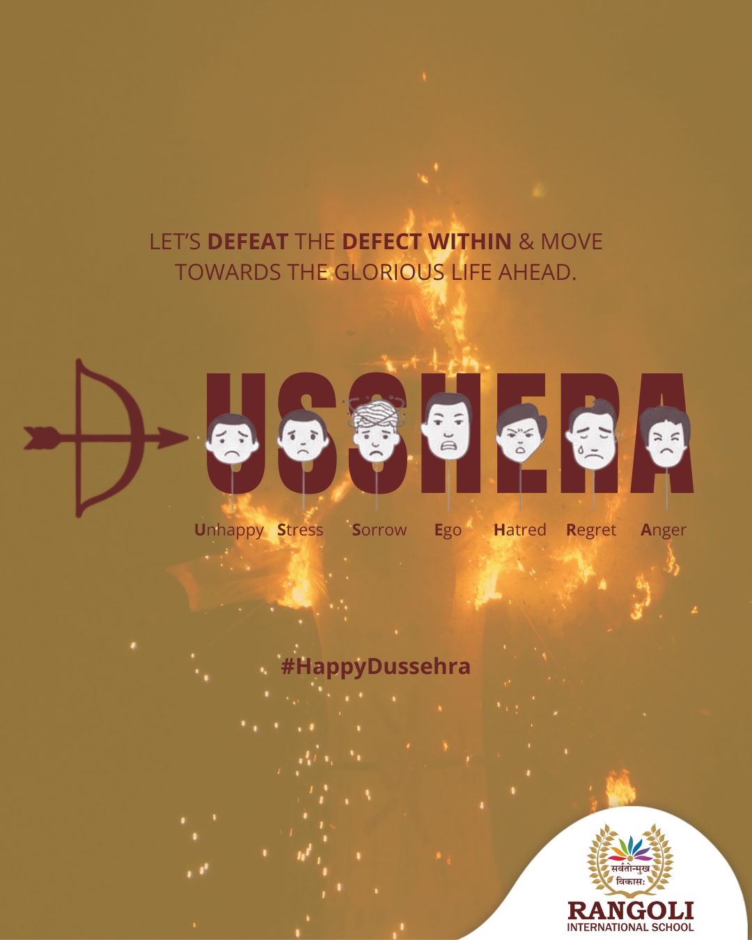 Rangoli - Dussehra reminds us that good always triumphs over evil. 🌸 As ...