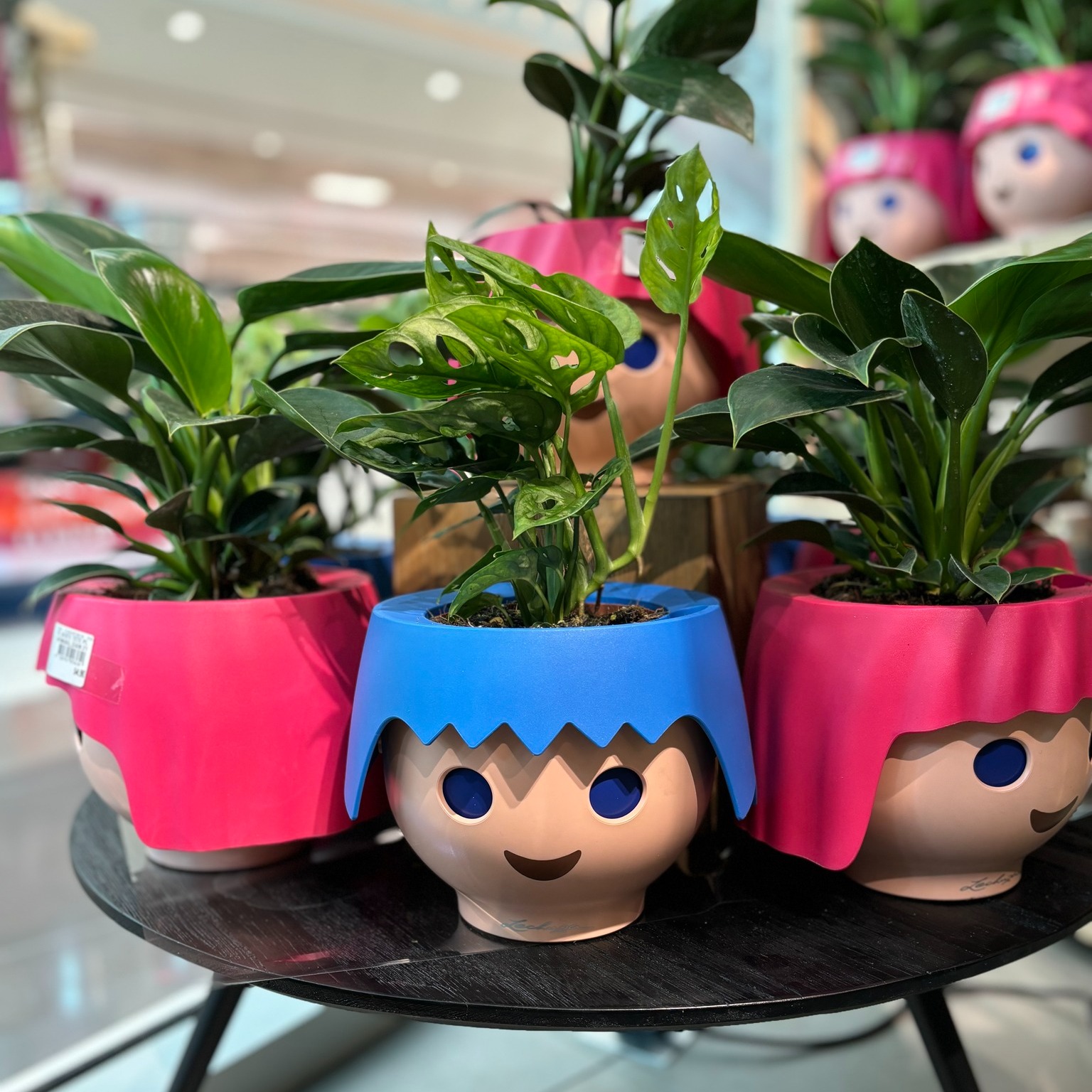Pot De Fleurs Playmobil Vintage - Accessoire De Décoration Pour Figurines