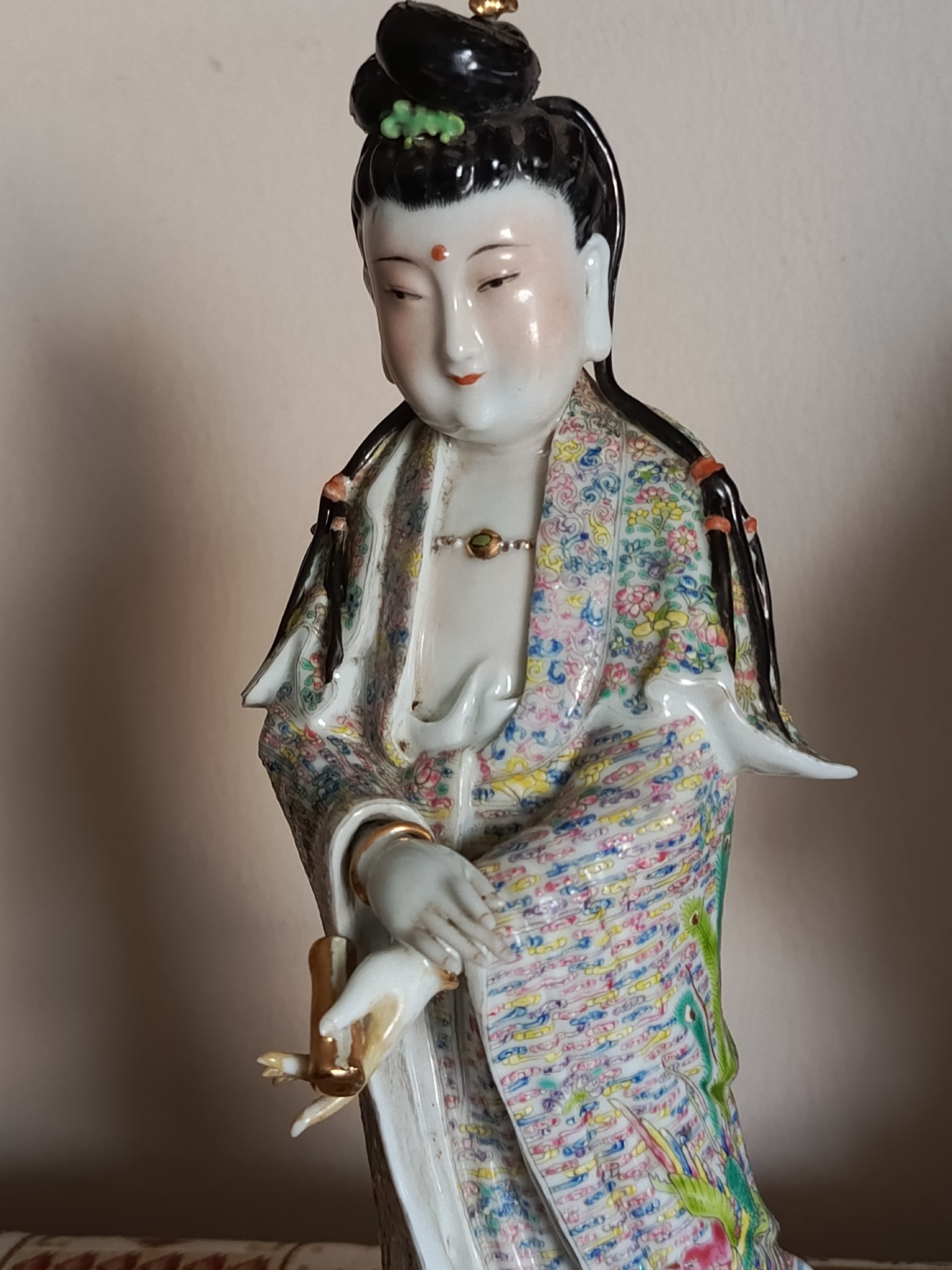晚清时期精品双款游林记造福建会馆高：32cm 非实力藏家勿询价。 景德镇