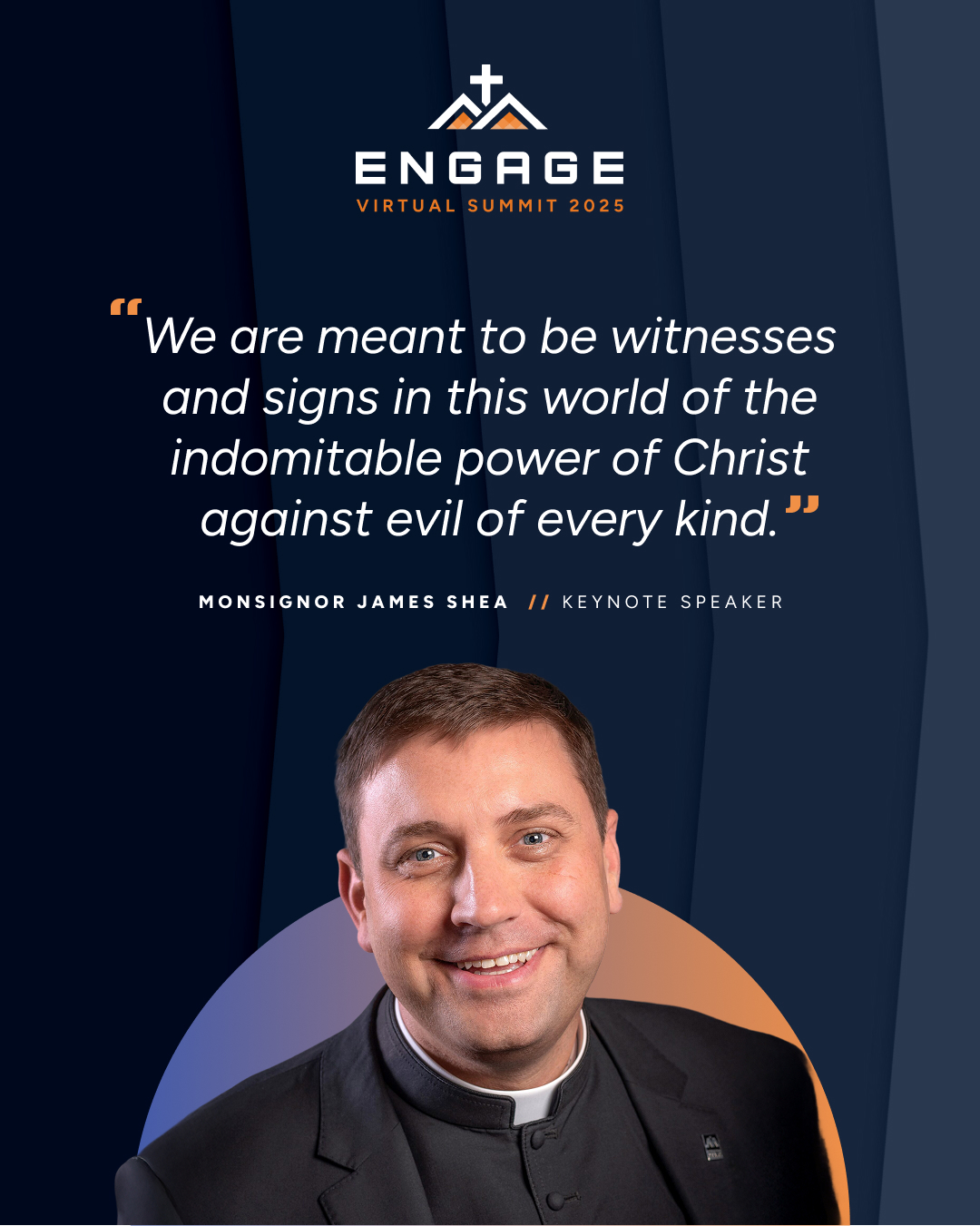 eCatholic - 💬 “We are meant to be witnesses and signs in... | Facebook