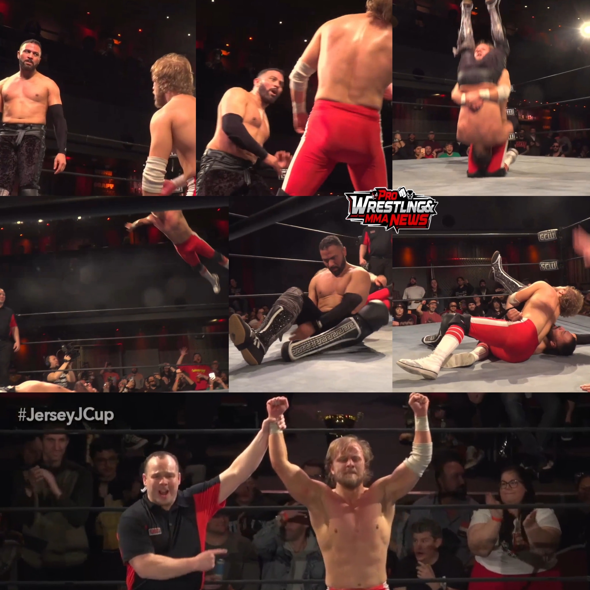 Dynamite Kid Tommy Billington defeated Black Tiger 4, who unmasked