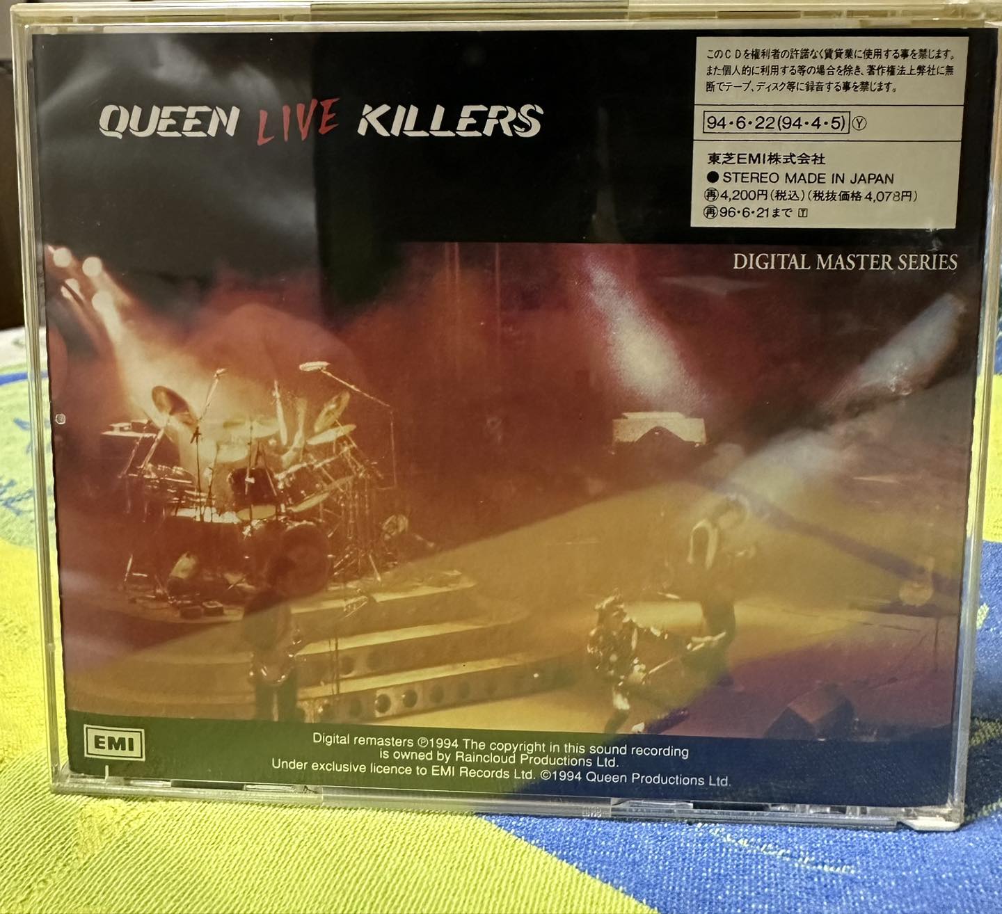 QUEEN LIVE KiLLERS 2 CDS W/ inlay Japan press w/ Obi Excellent 
