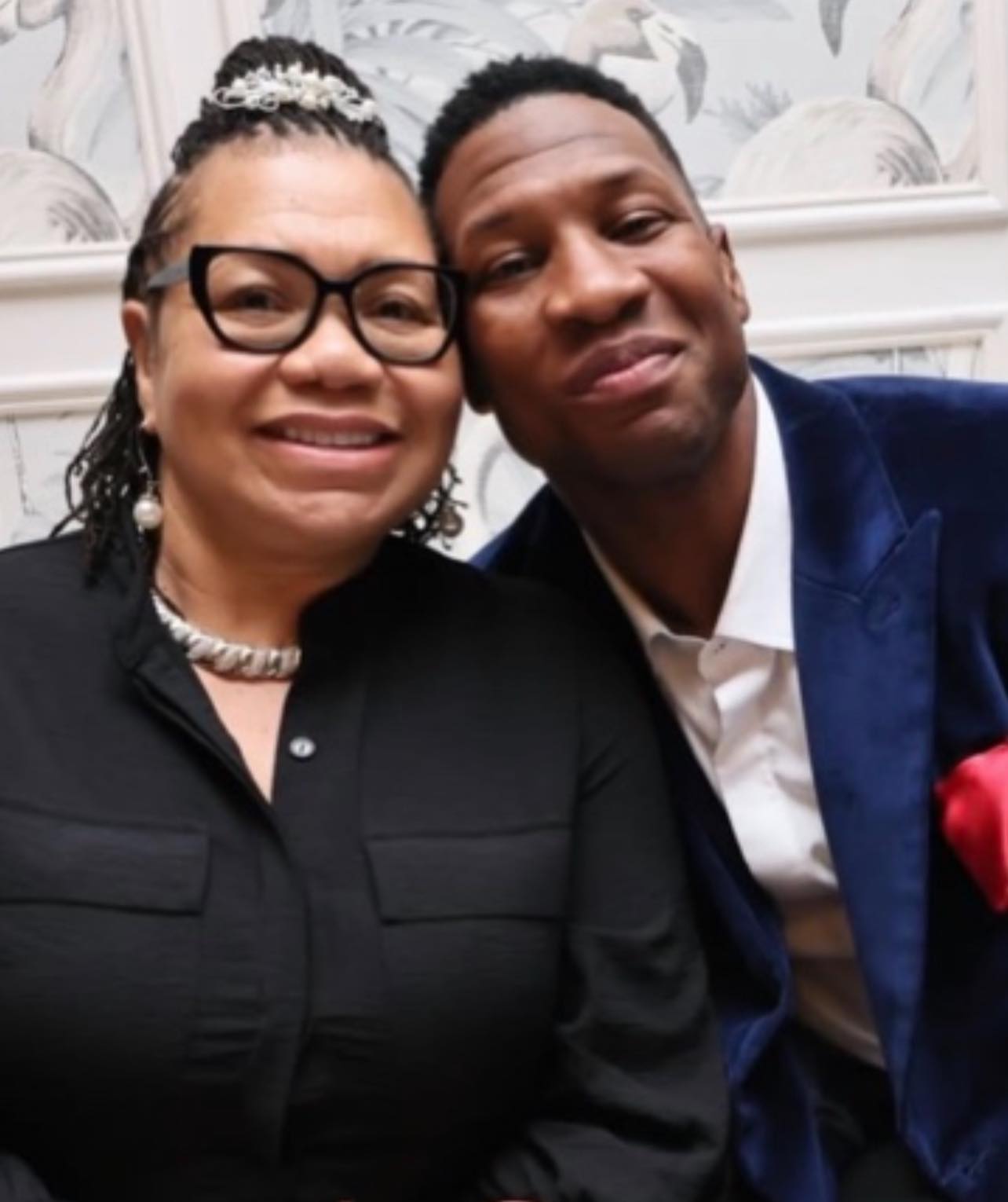movie-jonathan-majors-and-his-mom-twinning-facebook