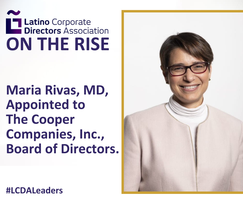 Congratulations... - Latino Corporate Directors Association | Facebook