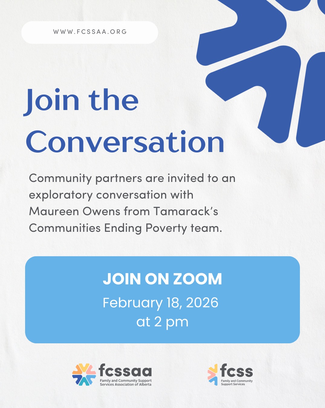 FCSSAA - The Alberta Poverty Reduction Network (APRN) is strengthening ...