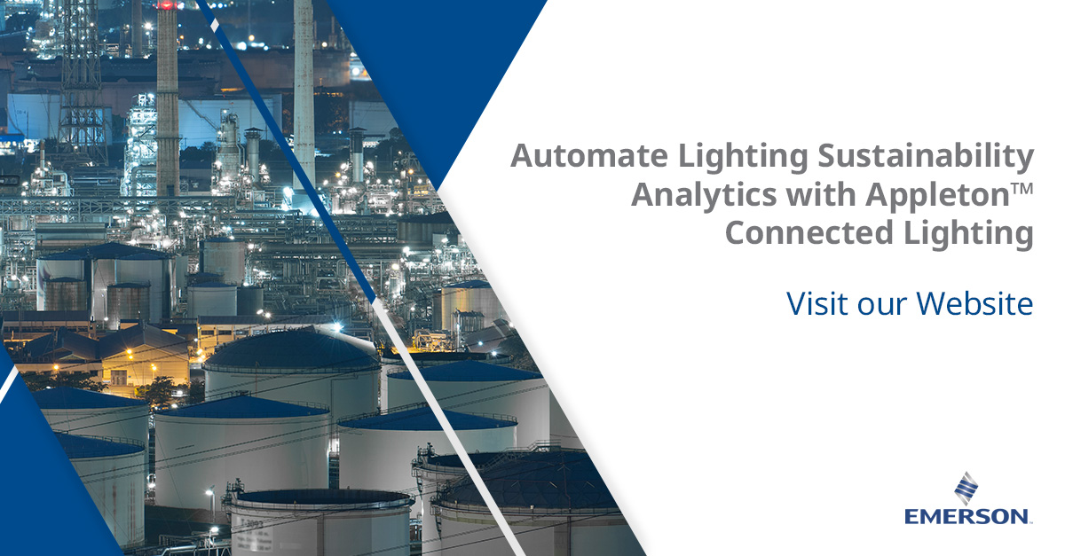 Appleton - Appleton’s Connected Lighting Ecosystem by Emerson 🌟 is a ...
