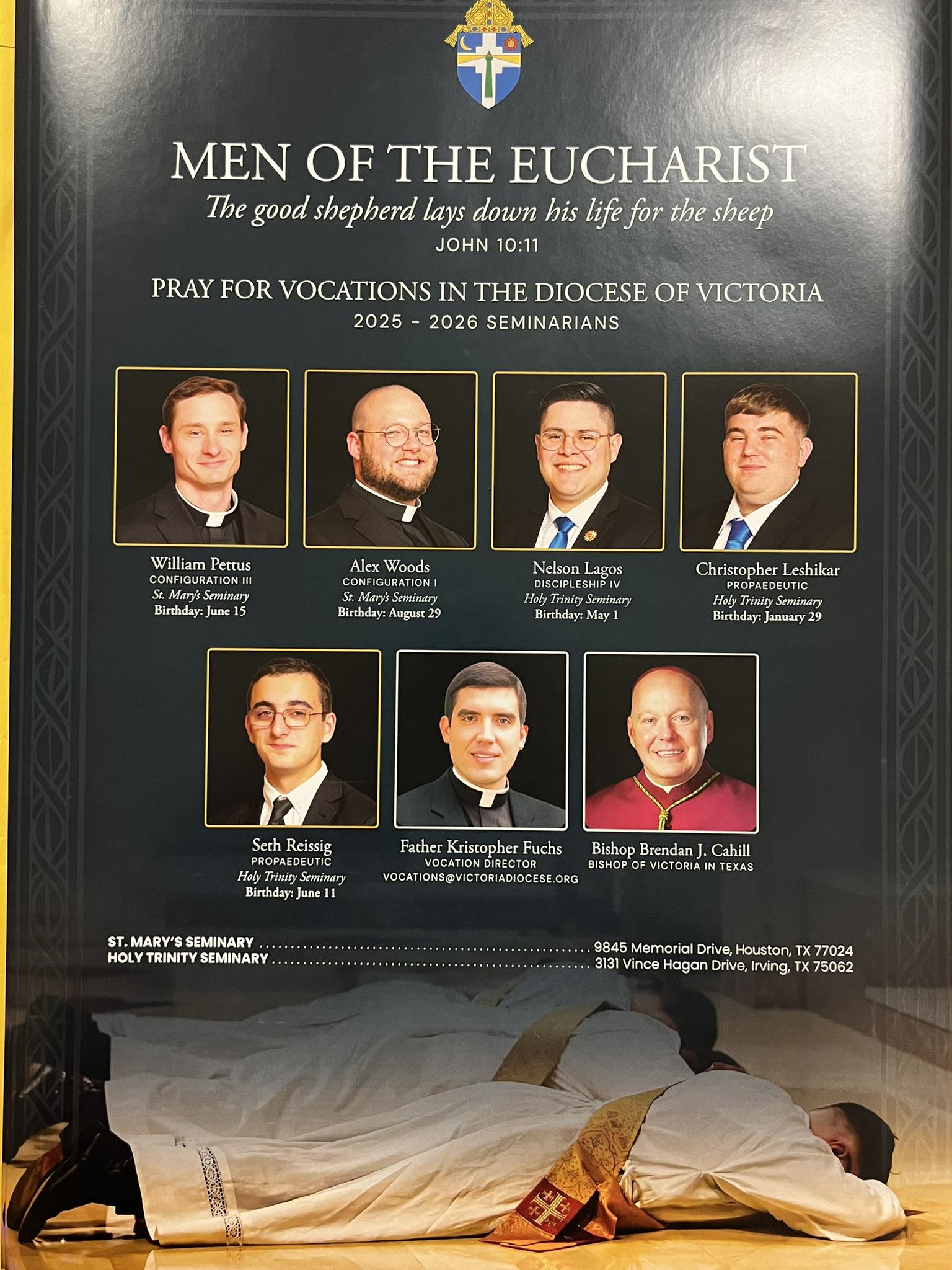St. - Please pray for our seminarians and the thirty plus men and their ...