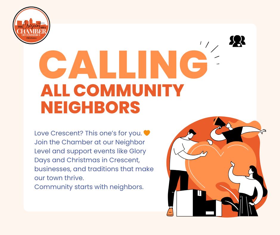 Calling all Neighbors,... - The Crescent Chamber of Commerce | Facebook