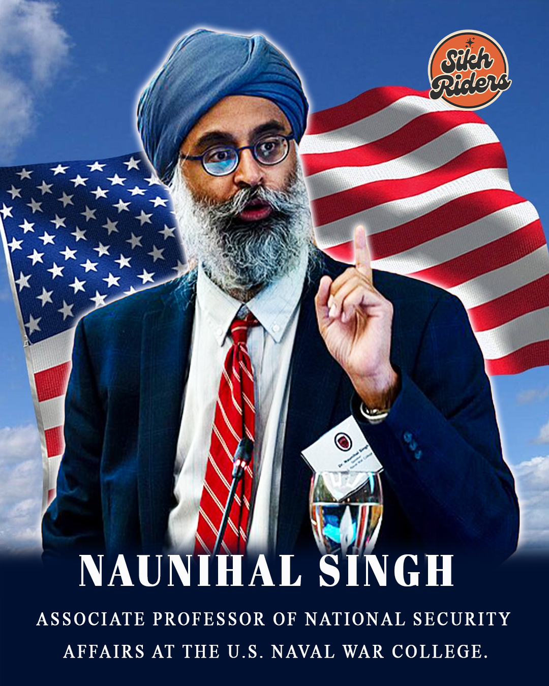 Sikh Riders - 🎓📘 Naunihal Singh is an American political... | Facebook