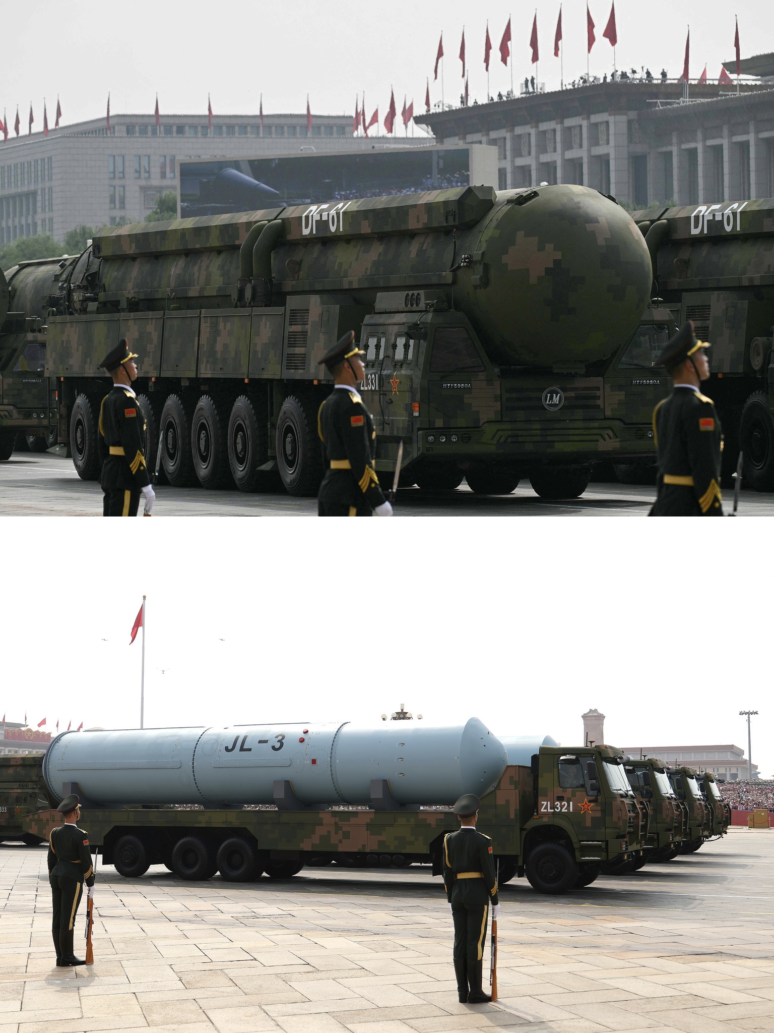ShanghaiEye - Check out the #DF61 land-based intercontinental ballistic ...