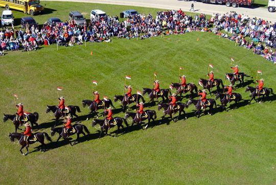 Maple Ridge Fairgrounds RCMP 150 Musical Ride