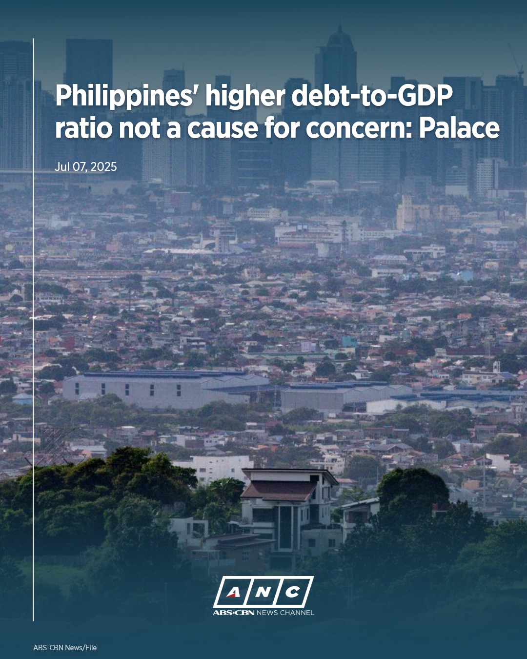 ABS-CBN - Malacañang downplayed concerns about the increase in the ...