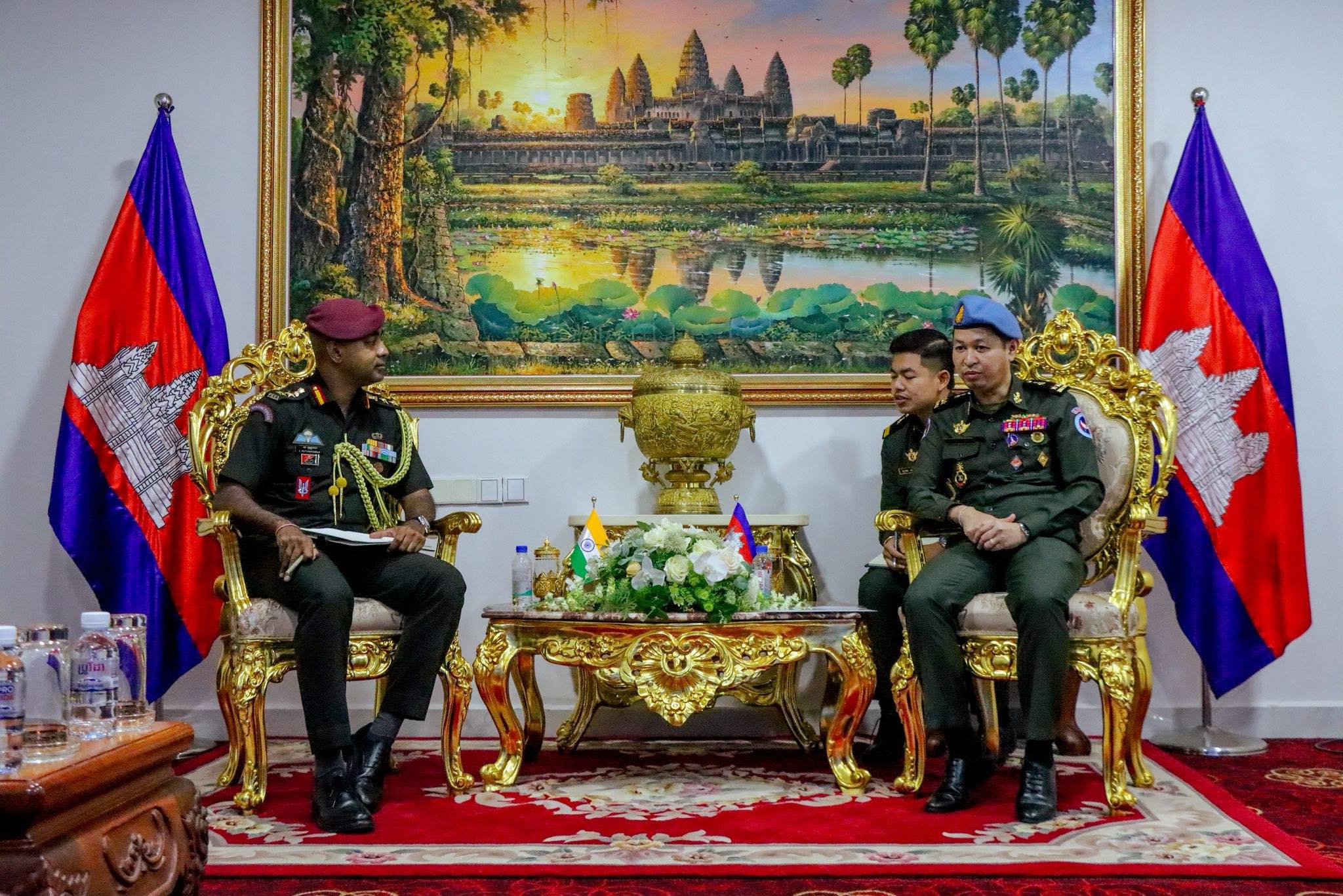 India - Col S. Muthukrishnan, Defence Attaché, called on Major General ...