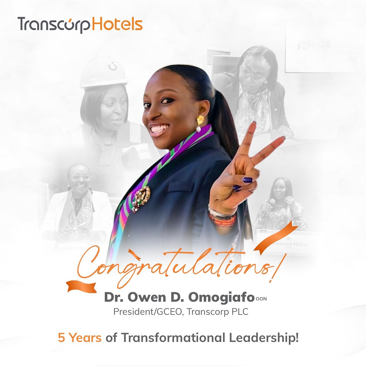 Transcorp Hotels Plc - Congratulations to our President/GCEO, Dr. Owen ...